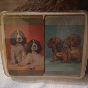 Mid Centry Dog Playing Cards Set